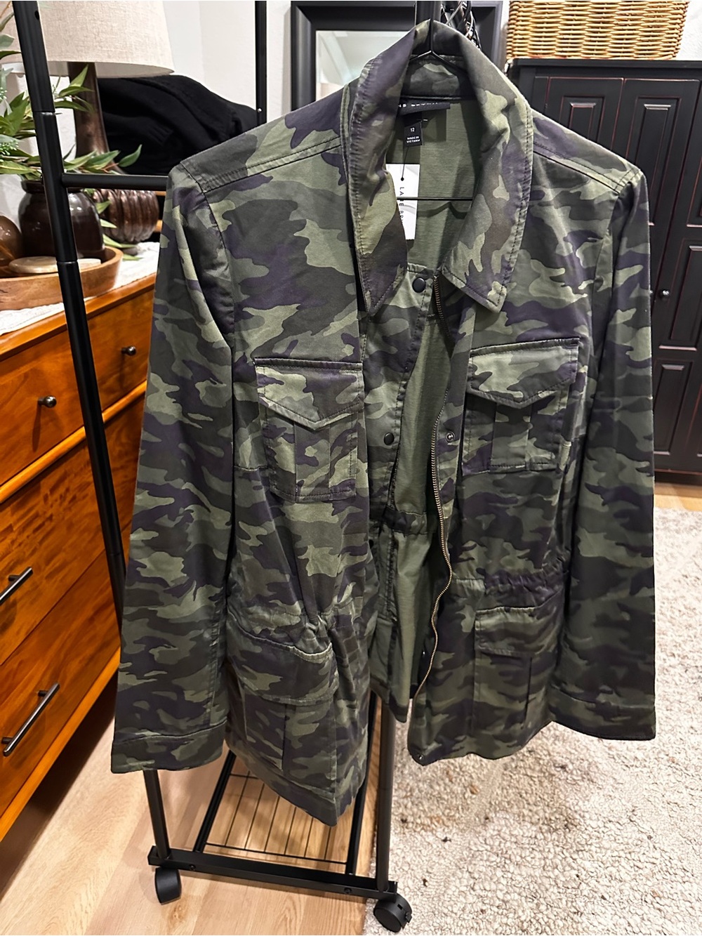 Lane Bryant camo jacket size 12